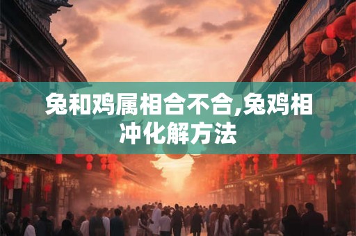 兔和鸡属相合不合,兔鸡相冲化解方法