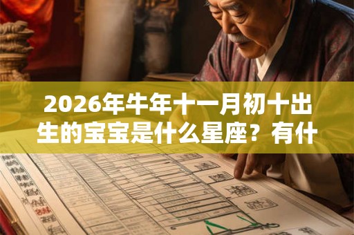 2026年牛年十一月初十出生的宝宝是什么星座？有什么性格特点？