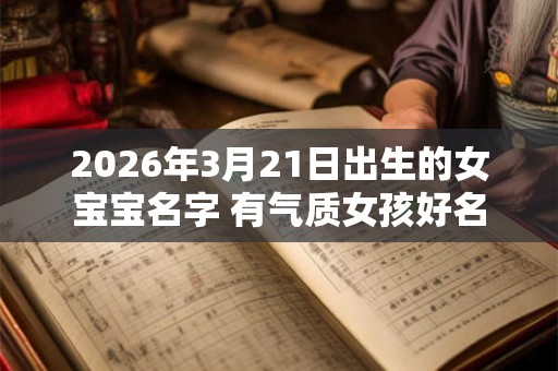 2026年3月21日出生的女宝宝名字 有气质女孩好名