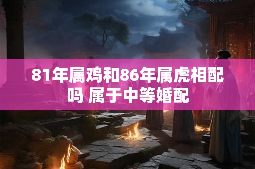 81年属鸡和86年属虎相配吗 属于中等婚配