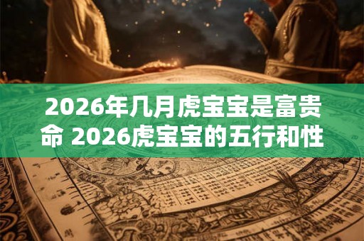 2026年几月虎宝宝是富贵命 2026虎宝宝的五行和性格