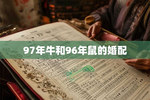 97年牛和96年鼠的婚配