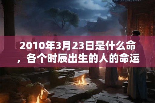 2010年3月23日是什么命，各个时辰出生的人的命运
