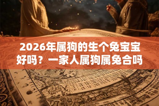 2026年属狗的生个兔宝宝好吗？一家人属狗属兔合吗