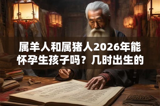 属羊人和属猪人2026年能怀孕生孩子吗？几时出生的孩子命最好？