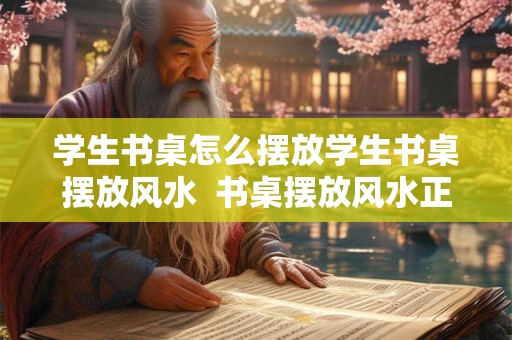 学生书桌怎么摆放学生书桌摆放风水 书桌摆放风水正确图解 学生书桌怎么摆放学生书桌摆放风水 书桌摆放风水正确图解