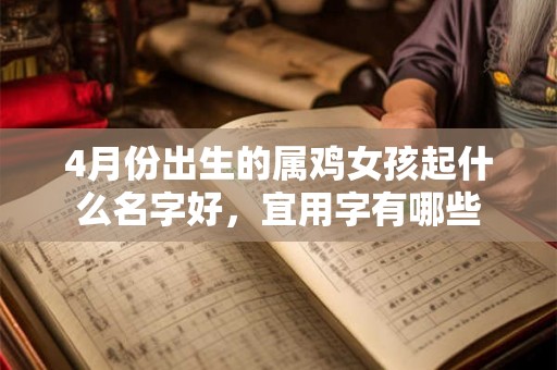 4月份出生的属鸡女孩起什么名字好，宜用字有哪些