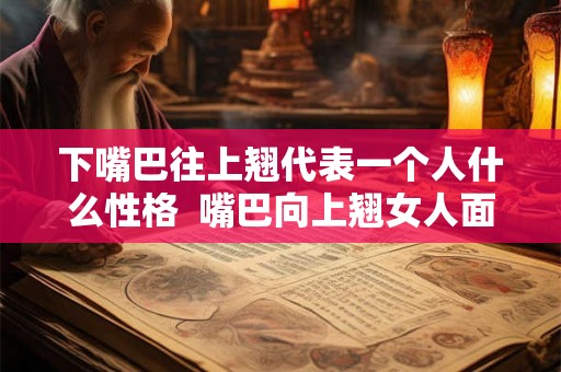 下嘴巴往上翘代表一个人什么性格  嘴巴向上翘女人面相