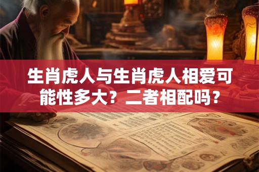 生肖虎人与生肖虎人相爱可能性多大？二者相配吗？