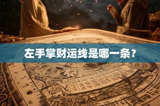 左手掌财运线是哪一条？