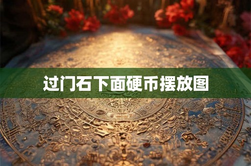 过门石下面硬币摆放图