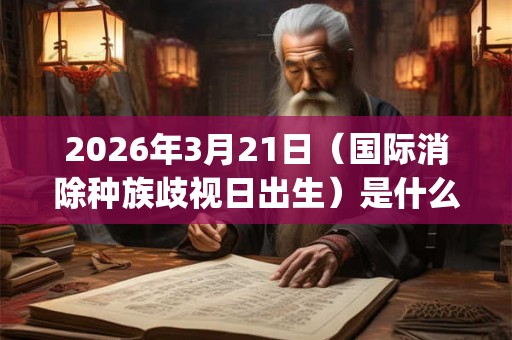 2026年3月21日(国际消除种族歧视日出生)是什么命_命运如何 2026年3月21日(国际消除种族歧视日出生)是什么命_命运如何