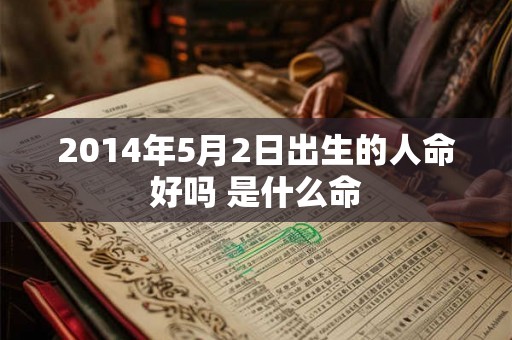 2014年5月2日出生的人命好吗 是什么命
