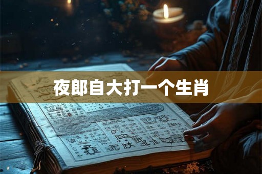 夜郎自大打一个生肖