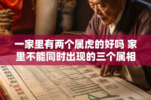 一家里有两个属虎的好吗 家里不能同时出现的三个属相 一家里有两个属虎的好吗 家里不能同时出现的三个属相