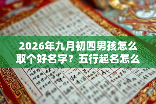 2026年九月初四男孩怎么取个好名字？五行起名怎么起？