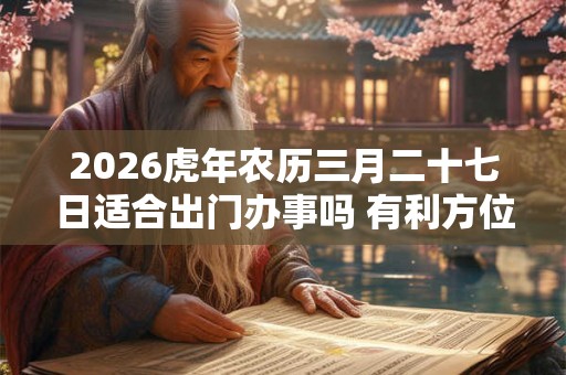 2026虎年农历三月二十七日适合出门办事吗 有利方位在哪里