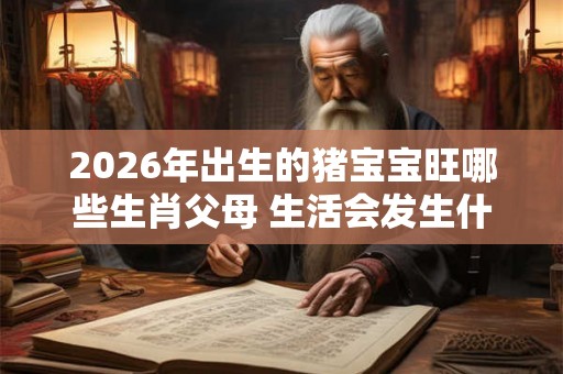 2026年出生的猪宝宝旺哪些生肖父母 生活会发生什么变化