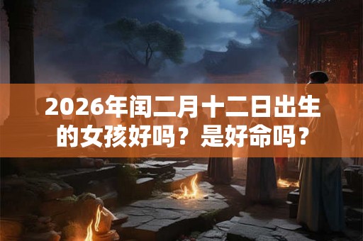 2026年闰二月十二日出生的女孩好吗?是好命吗? 2026年闰二月十二日出生的女孩好吗?是好命吗?