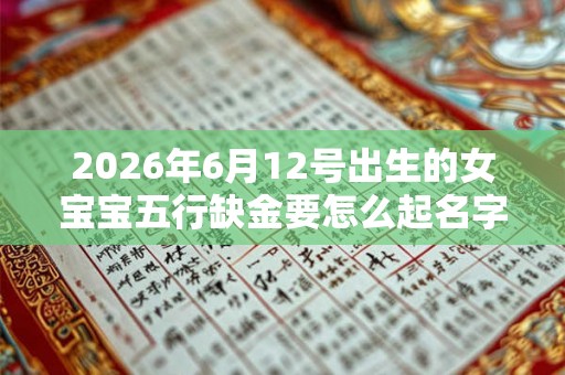 2026年6月12号出生的女宝宝五行缺金要怎么起名字 2026年6月12号出生的女宝宝五行缺金要怎么起名字
