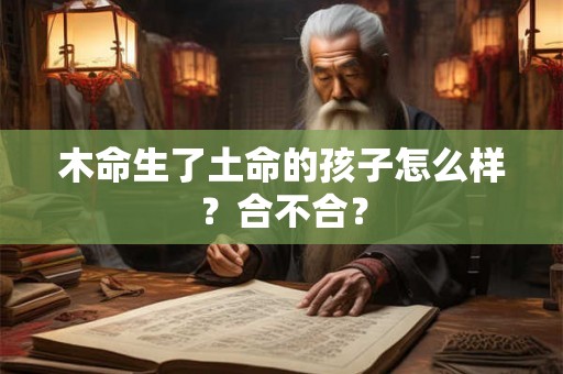 木命生了土命的孩子怎么样？合不合？
