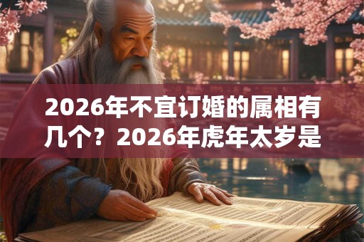 2026年不宜订婚的属相有几个？2026年虎年太岁是谁？