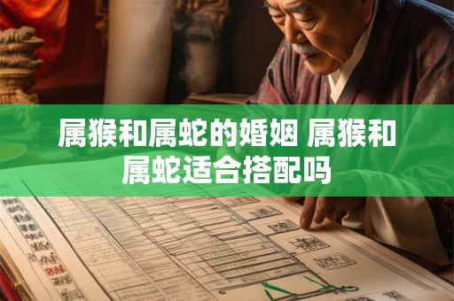 属猴和属蛇的婚姻 属猴和属蛇适合搭配吗
