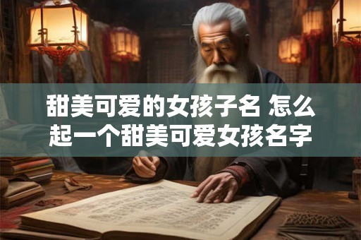 甜美可爱的女孩子名 怎么起一个甜美可爱女孩名字