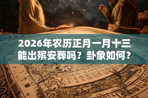 2026年农历正月一月十三能出殡安葬吗?卦象如何? 2026年农历正月一月十三能出殡安葬吗?卦象如何?