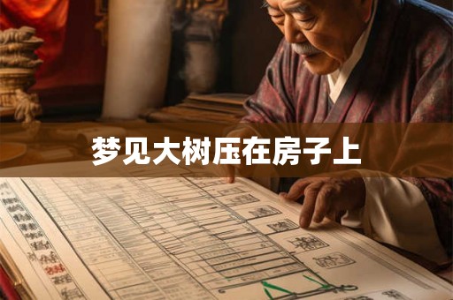 梦见大树压在房子上