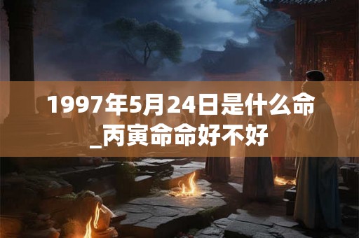 1997年5月24日是什么命_丙寅命命好不好