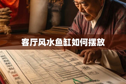 客厅风水鱼缸如何摆放