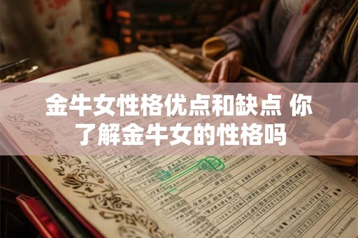 金牛女性格优点和缺点 你了解金牛女的性格吗