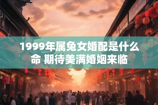 1999年属兔女婚配是什么命 期待美满婚姻来临