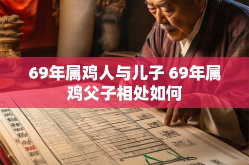 69年属鸡人与儿子 69年属鸡父子相处如何