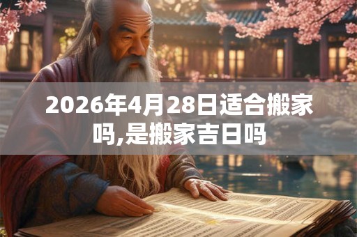2026年4月28日适合搬家吗,是搬家吉日吗