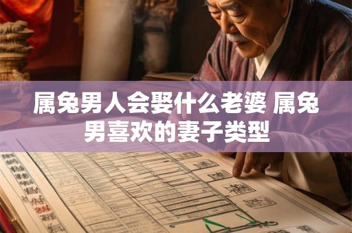 属兔男人会娶什么老婆 属兔男喜欢的妻子类型