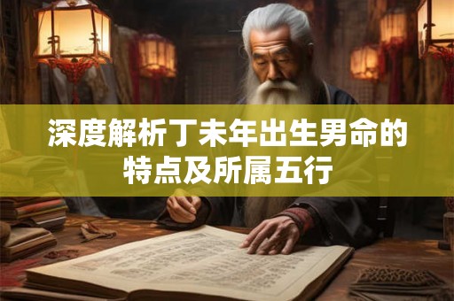 深度解析丁未年出生男命的特点及所属五行