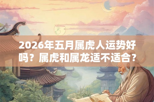 2026年五月属虎人运势好吗？属虎和属龙适不适合？