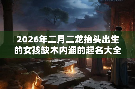 2026年二月二龙抬头出生的女孩缺木内涵的起名大全! 2026年二月二龙抬头出生的女孩缺木内涵的起名大全!