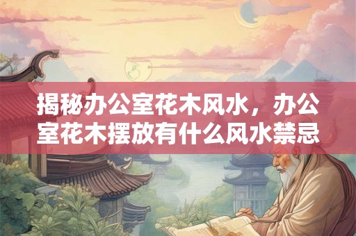 揭秘办公室花木风水，办公室花木摆放有什么风水禁忌？