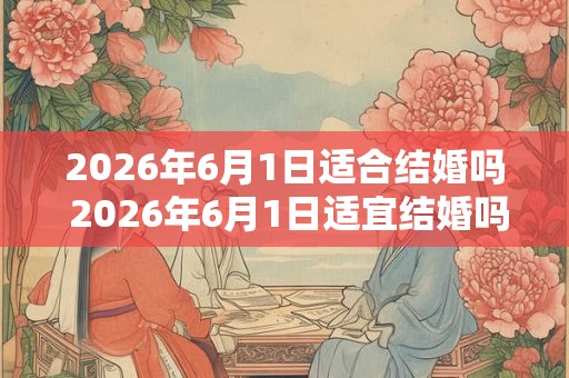 2026年6月1日适合结婚吗 2026年6月1日适宜结婚吗 2026年6月1日适合结婚吗 2026年6月1日适宜结婚吗