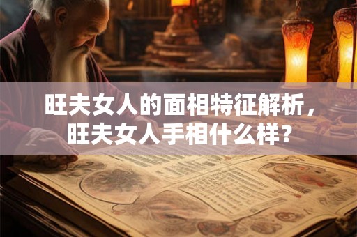 旺夫女人的面相特征解析，旺夫女人手相什么样？