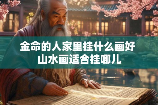 金命的人家里挂什么画好 山水画适合挂哪儿