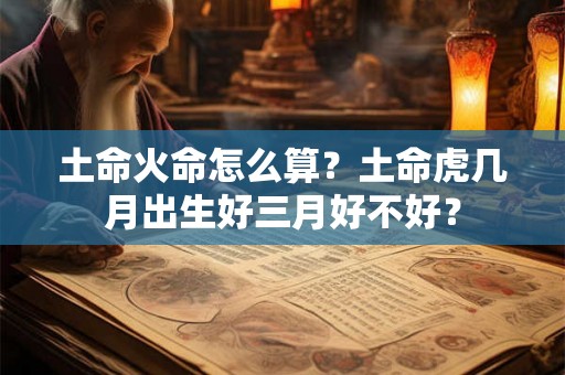 土命火命怎么算？土命虎几月出生好三月好不好？