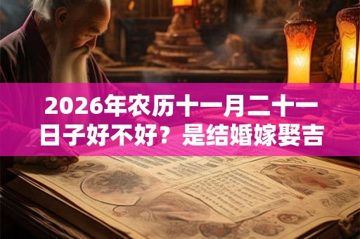 2026年农历十一月二十一日子好不好？是结婚嫁娶吉日吗？