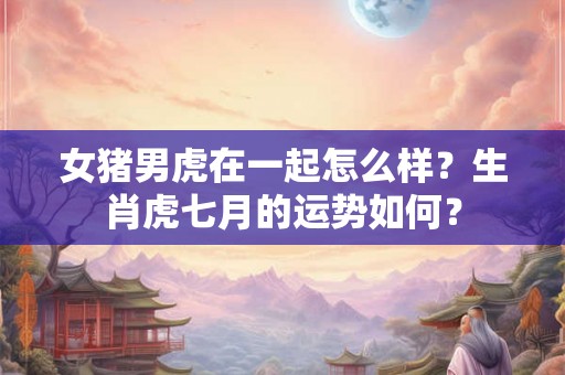 女猪男虎在一起怎么样？生肖虎七月的运势如何？