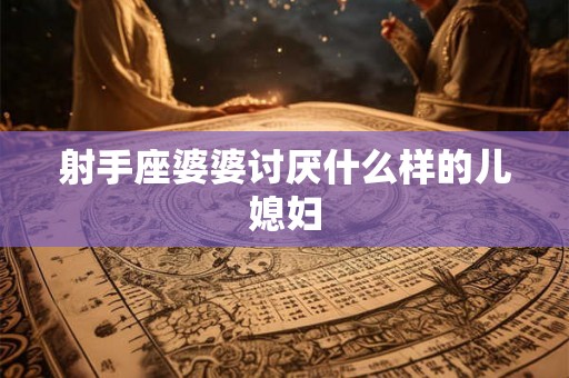 射手座婆婆讨厌什么样的儿媳妇