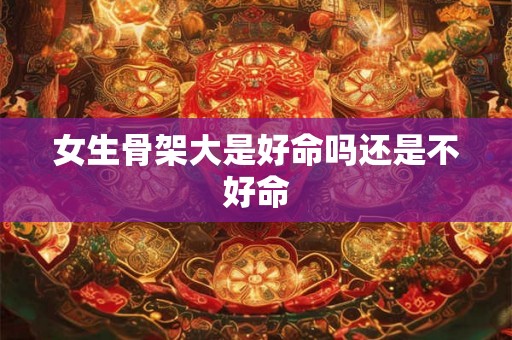 女生骨架大是好命吗还是不好命