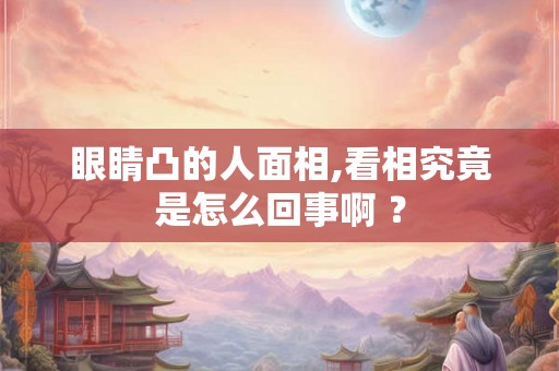 眼睛凸的人面相,看相究竟是怎么回事啊 ? 眼睛凸的人面相,看相究竟是怎么回事啊 ?